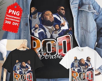 Rod Wave 2025 Tour PNG: Redemption Experience PNG (Digital Download) AY01