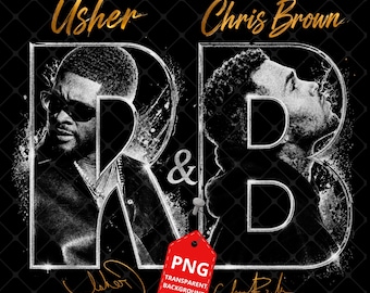 Raymond and Brown R&B Tour 2026: Chris Brown x Usher PNG File (Digital Download)