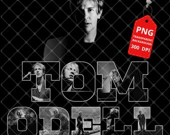 Tom Odell Summer Tour 2026 PNG – Camiseta gráfica vintage indie pop (descarga digital)