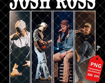 Josh Ross Later Tonight Tour 2026: Archivo PNG de la camiseta (Descarga digital)