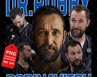 Imagen PNG del Dr. Robby Robinavitch: Lista para imprimir (descarga digital)