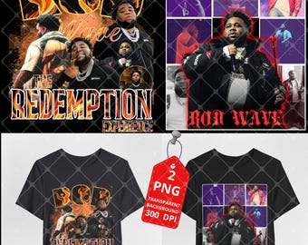 Rod Wave PNG: Don't Look Down Tour 2026  (Digital Download)