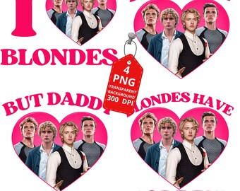 Blondes PNG: Peeta, Snow, Finnick, Haymitch (Digital Download)