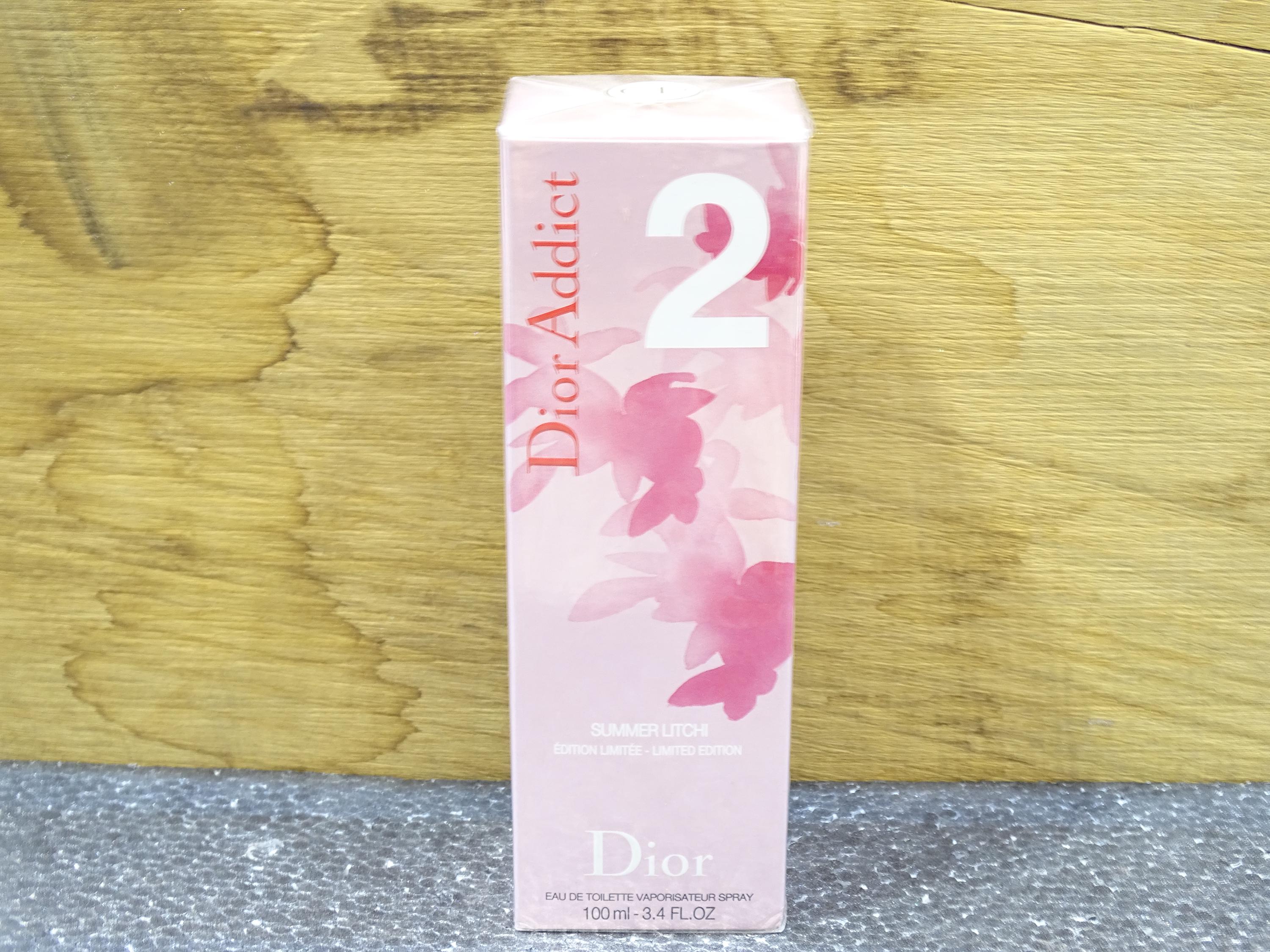 Dior Addict 2 Summer Litchi - Eau De Toilette 100ml Edt Spray