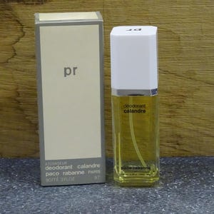 Eau de Calandre Paco Rabanne Deodorant Parfumee 90ml Spray Vintage zeer zeldzaam