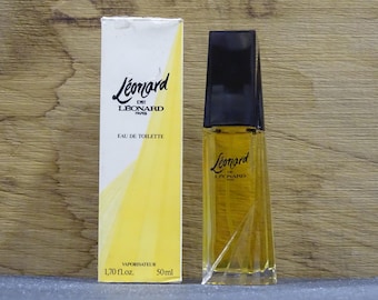 Leonard de Leonard Eau de Toilette 50ml/100ml Edt Splash Vintage very Rare