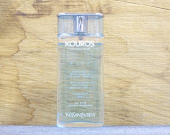 Kouros Colonia Sport Yves Saint Laurent Eau de Toilette 100ml Spray Vintage muy raro