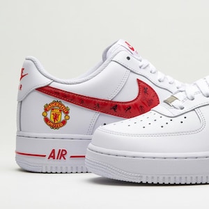 England Football Club Custom Air Force 1 Sneakers | Football Fan Gift l Father's Day Gift