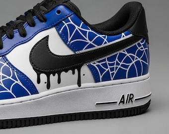 スパイダーマン カスタム エア フォース 1 | 手描きのカスタムスニーカー l バレンタインギフト