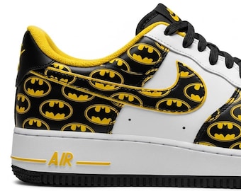 手描きのダークナイトカスタムエアフォース1 | カスタムスニーカー l バレンタインギフト