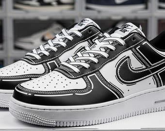 Nike airforce 1 black カスタム Nike Air Force 1 Mid By You Custom Women's Shoes. Nike.com