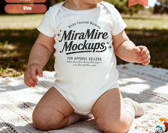 Sommer Baby Mockup, Bella Canvas 100B Mockup, Babyparty Mockup, Babymitteilung Mockup, Baby Modelle Lifestyle Mockup