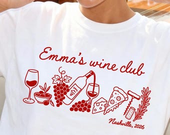 Wine Bachelorette Shirt | Custom Comfort Colors® Vino Before Vows Tee | Newlywed Gift