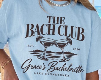 Margarita Bach Shirt Comfort Colors® | Bach Club Lake Tee | Bridesmaid Gift