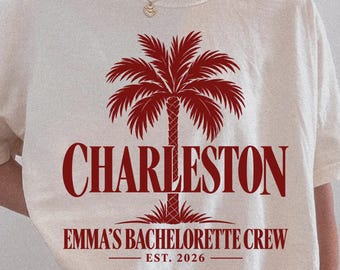 Palmetto Bach Shirt Comfort Colors® | Charleston Bachelorette Tee | Bridesmaid Gift