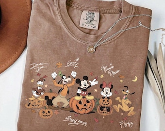 Mickey y sus amigos Otoño Otoño Png, Ambiente otoñal de Disneyland Png, Viaje familiar de Halloween de Disney Png, Mickey Boo Espeluznante Png, Halloween de Disney Png