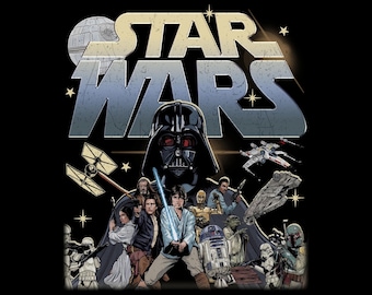 PNG retro de Star Wars, PNG de la nave espacial Estrella de la Muerte, Que la Fuerza te acompañe, Darth Vader de Galaxy's Edge, Atuendos de Disney World