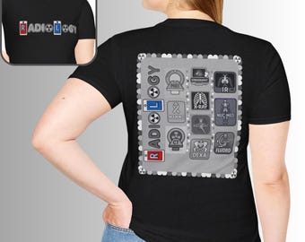 Radiology Shades of Gray T-shirt