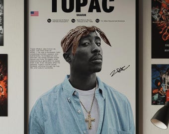 2pac Tupac Shakur 4 Ever 1971-1996 Subway Size Poster Large