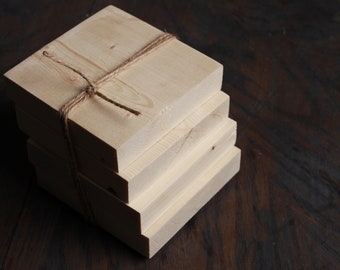 Unfinished Wooden Blocks
