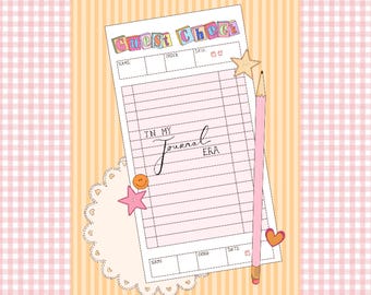 Ansichtkaart 'journal era'