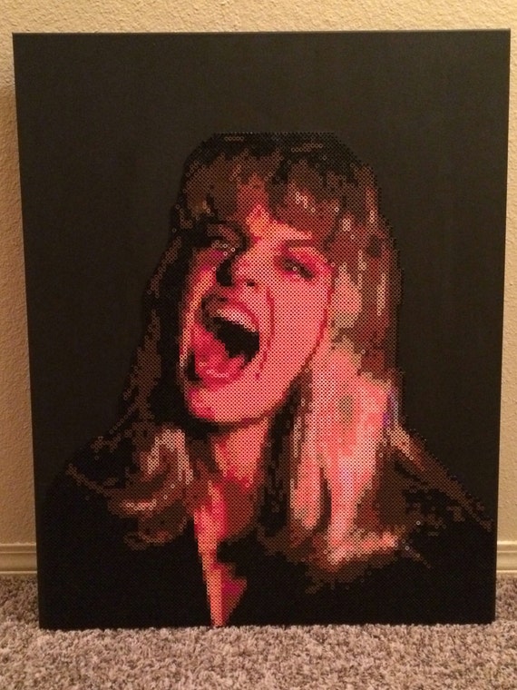 Meanwhile... laura Palmer Twin Peaks Portrait 2 Perler Etsy.