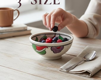 Handgemachte 3-Zoll Dip- und Aperitifschalen - Set von 6 Keramikschalen - Handgemachte Dip- und Aperitifschalen - Geschenk für Sie -