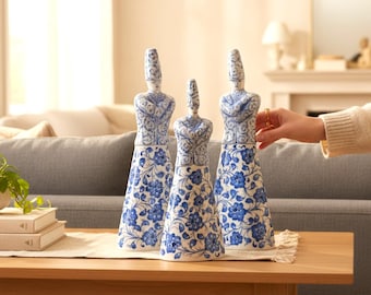 Handgemachte Keramik – Wirbelnde Derwisch Figur – Sufi Islamische Kunst – Spirituelles Geschenk für Weihnachten & Ramadan – Türkische Keramik Dekoration