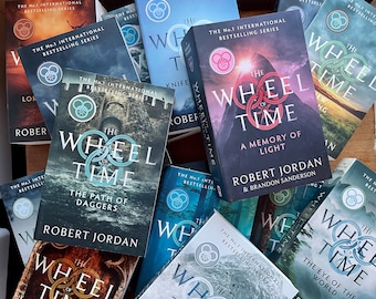 Stickers boekomslag Wheel of Time: set waterdicht mat vinyl