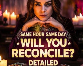 Reconciliation Tarot Reading, Same Hour Love Psychic Prediction, Honest Ex Back Guidance