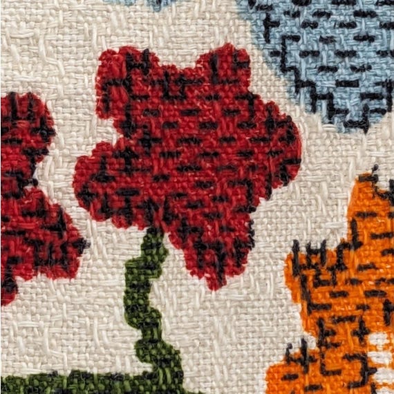 Beautiful Heavy Textured Cotton MAXI WRAP SKIRT V… - image 7