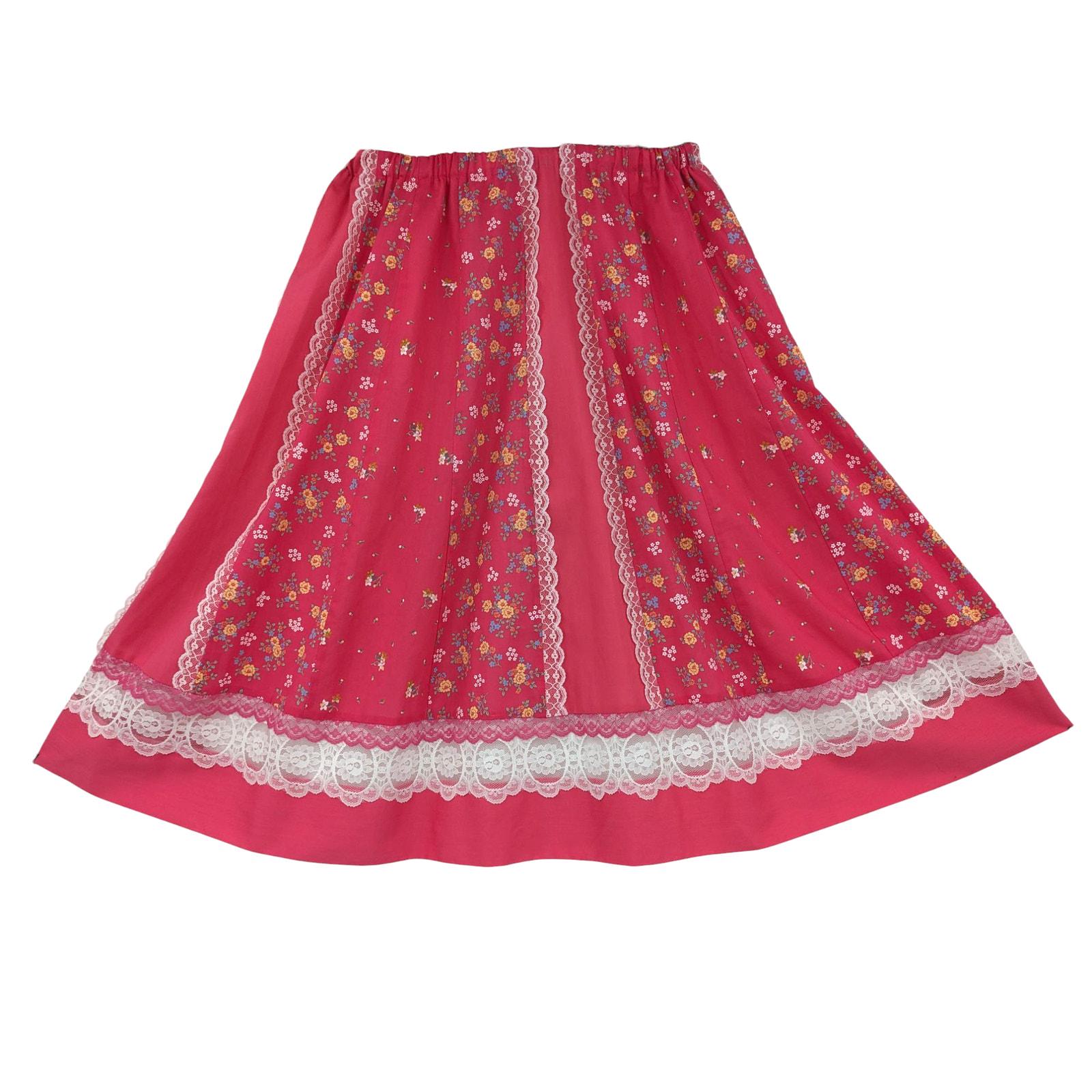 H0972 70年代 Carefree Fashions カントリー　スカート fit=scale-down,w=1200