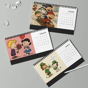 Chuck and Friends 2027 Desktop Calendar image 3