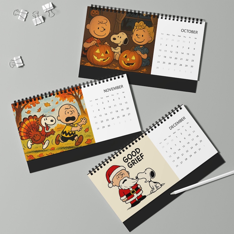 Chuck and Friends 2027 Desktop Calendar image 6