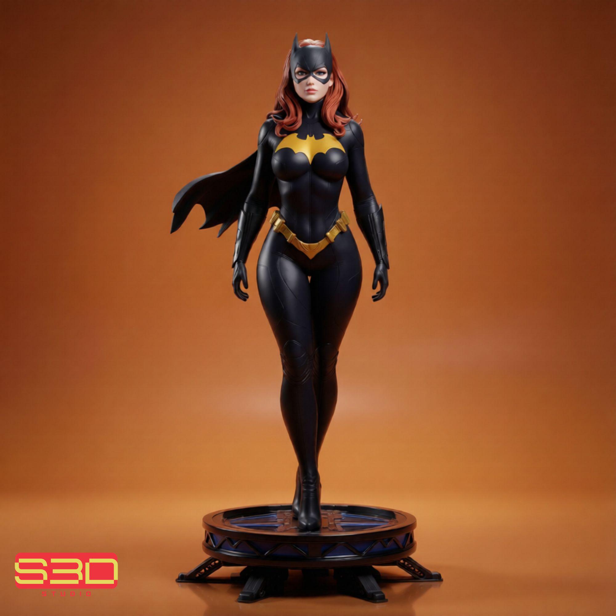 Dark Vigilante Woman STL | 3D Printable Statue | Resin Printer Model ...