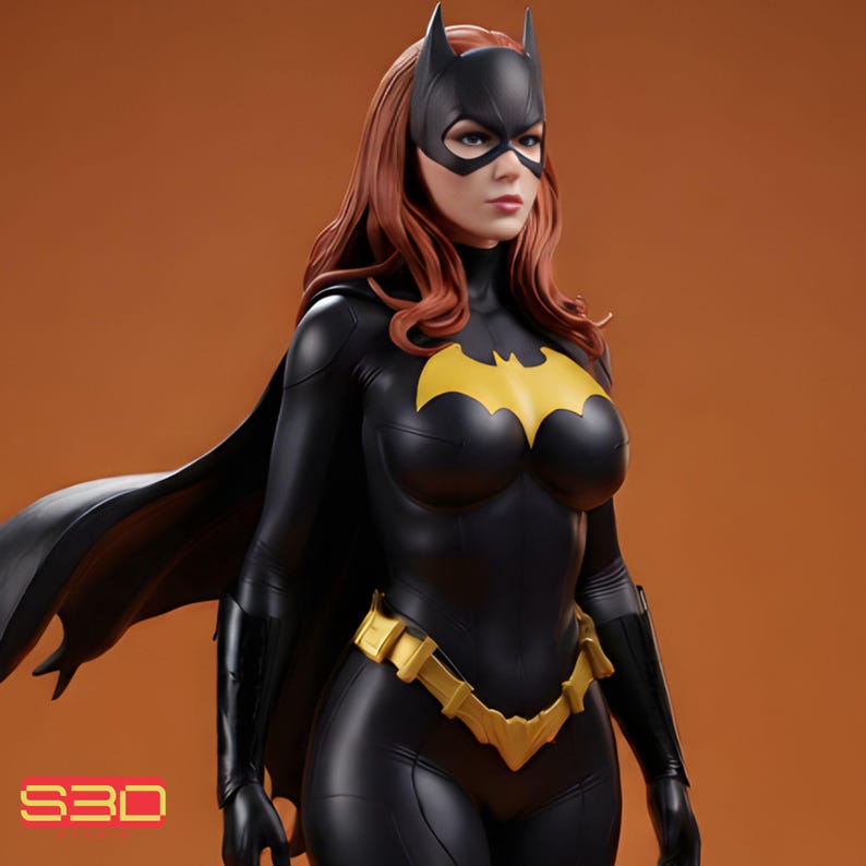 Dark Vigilante Woman STL | 3D Printable Statue | Resin Printer Model ...