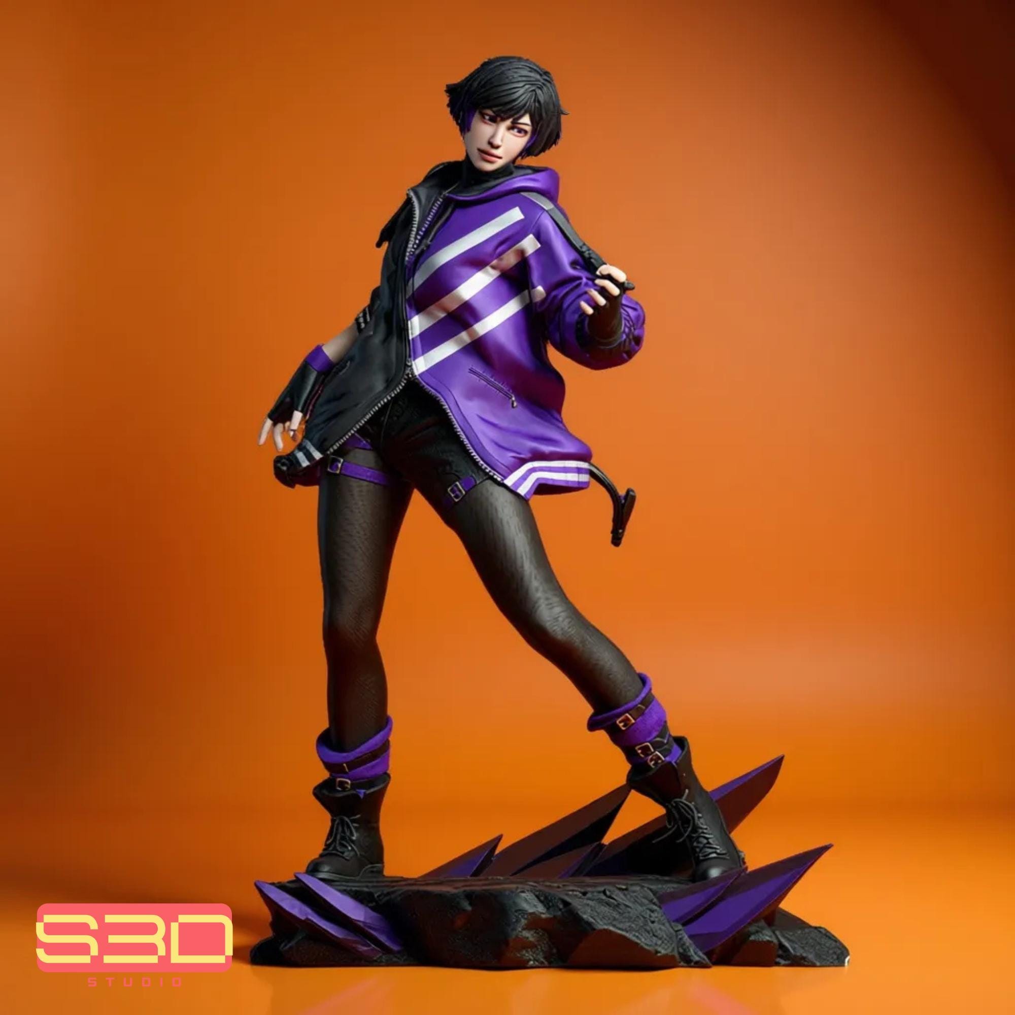 1/8 ガレージキット フィギュア 不知火舞 未塗装 25cm ビキニスタイル