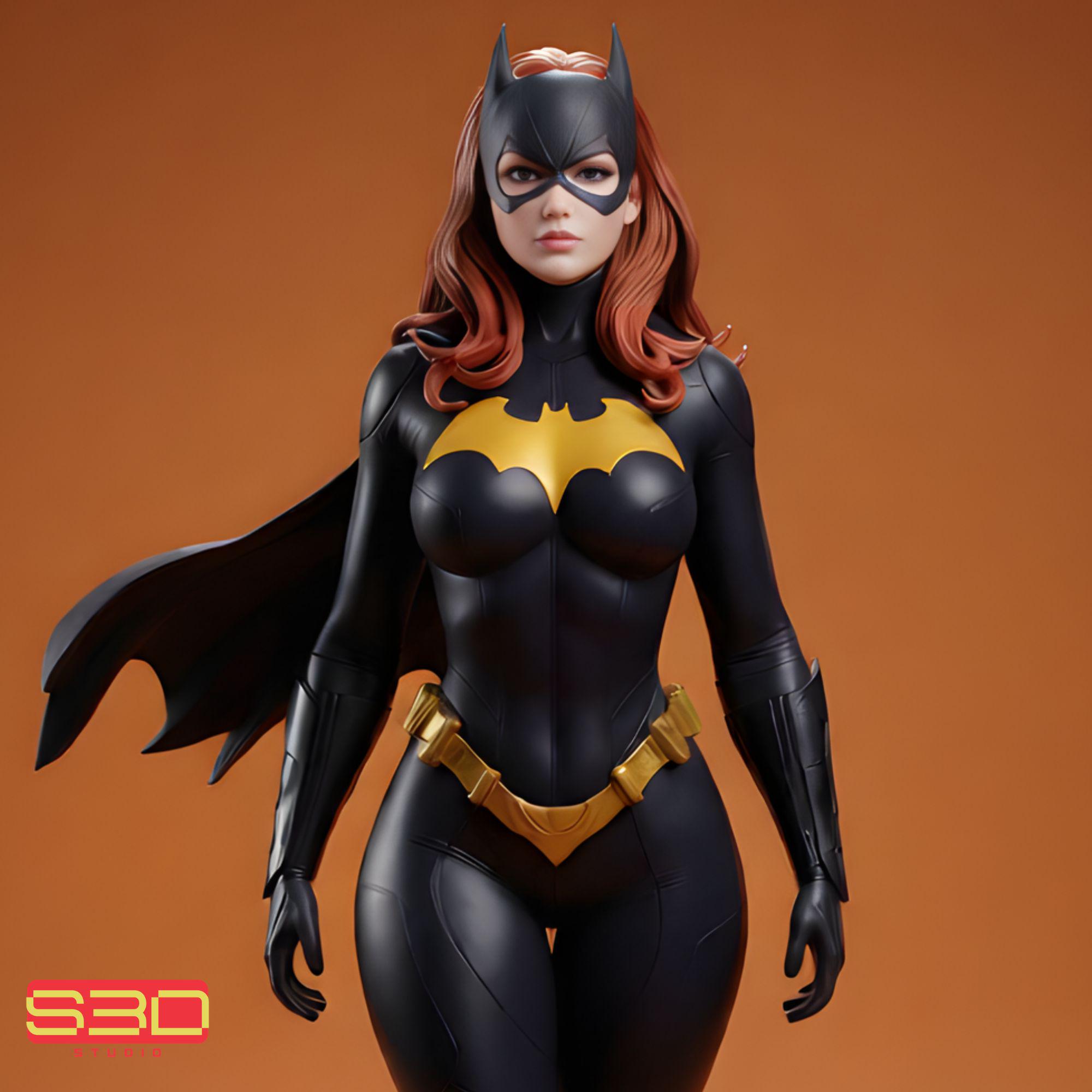 Dark Vigilante Woman STL | 3D Printable Statue | Resin Printer Model ...