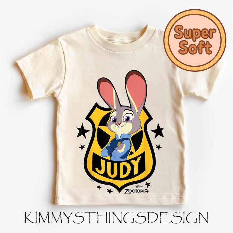 Zootopia 2 Movie Police Department Shirt, Judy Hopps Nick Wilde Gary De'Snake Tee, Zootropolis, Disneyland Family 2025 Trip Shirt bild 1