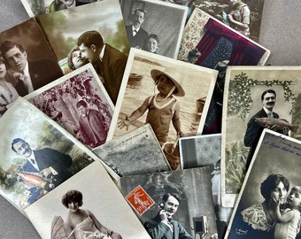 5 Vintage Postcards - Choose Your Collection for Collage, Journaling and Collecting