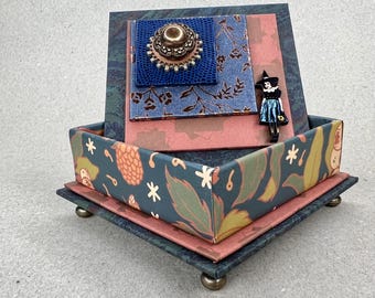 Small Gift or Treasure Box with the Tiny Witch