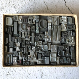 Assorted Letterpress Common Letters for Printing Stamping and Collecting image 10