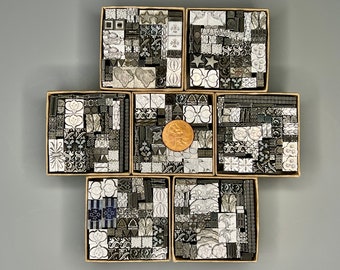 Vintage Letterpress Type Pairs and Quads Collections