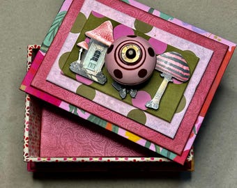 Fancy Gift or Treasure Box in Shades of Pink