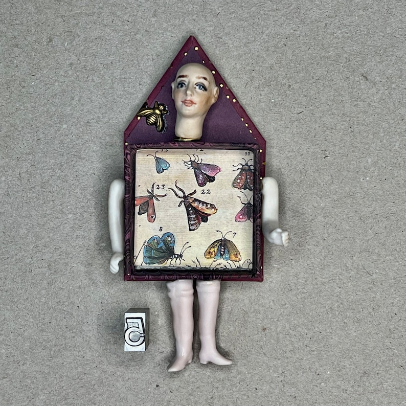 More Mixed Media Art Dolls for Collecting and Decor image 7