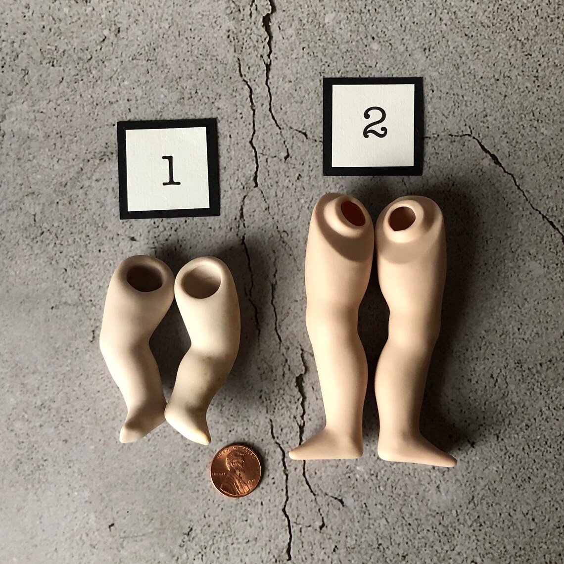Choose Your Pair of Vintage Porcelain Doll Legs for Doll Etsy