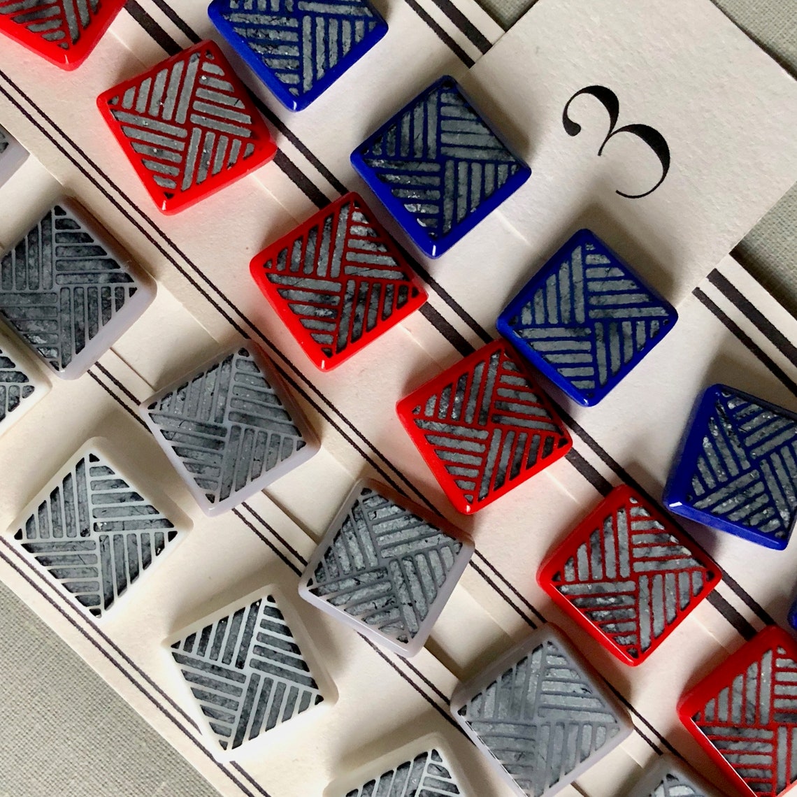 Vintage Novelty Glass Buttons Etsy