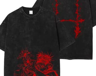 Choso Jujutsu Kaisen T-Shirt | Blood Manipulation Anime Graphic Tee | JJK Manga Shirt | Unisex Streetwear Top | Anime Gift for Fans