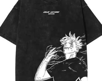 Jujutsu Kaisen Gojo Satoru T-Shirt | Anime Graphic Tee | Japanese Manga Shirt | Unisex Streetwear Top | Anime Gift for Fans