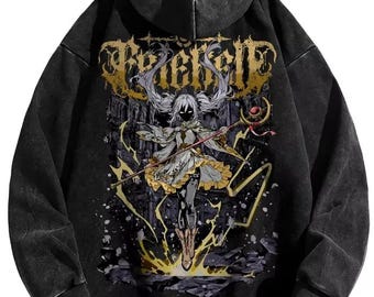 Frieren Beyond Journey’s End Hoodie | Anime Graphic Jumper | Unisex Streetwear Top | Manga Gift for Fans